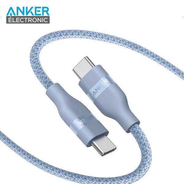 کابل 90 سانتی متر USB-C به USB-C انکر Anker USB-C to USB-C Cable 240W A82E2-90CM